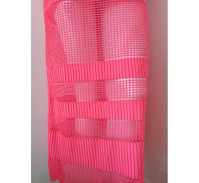 Dámské šaty  neonově růžové model 21055767 - Lisca