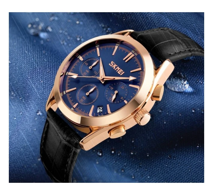Pánské hodinky Skmei 9127BU + BOX Pánské hodinky Skmei 9127BU + BOX