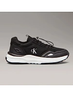 Calvin Klein dámské tenisky V3X9-83010-1464999 BLACK LOW CUT LACE-UP SNEAKERS