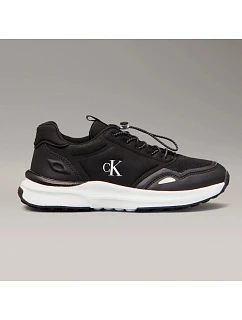 Calvin Klein dámské tenisky V3X9-83010-1464999 BLACK LOW CUT LACE-UP SNEAKERS