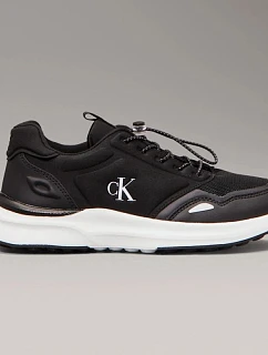 Calvin Klein dámské tenisky V3X9-83010-1464999 BLACK LOW CUT LACE-UP SNEAKERS