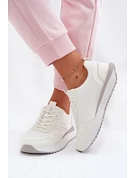 Dámské tenisky na platformě Big Star TT274279 Bílé