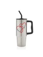 Termoska s barevným víčkem pro zamilované