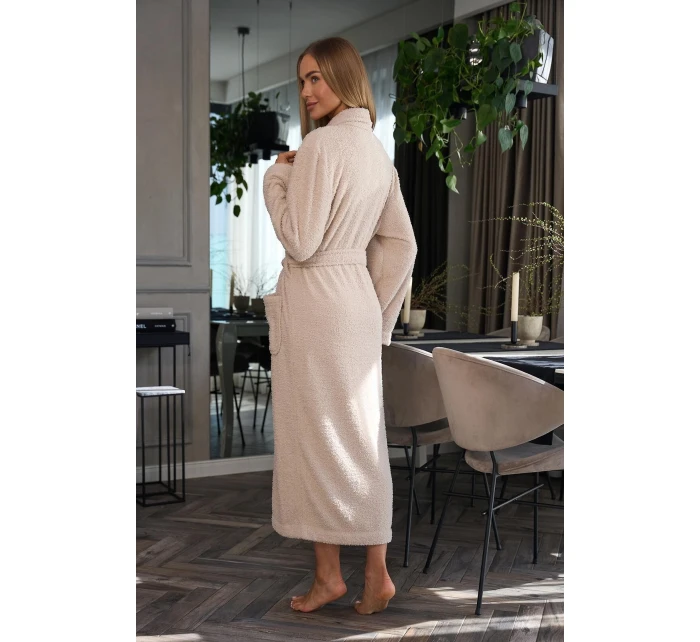 L&L 2558 Celeste dlouhý dámský župan M-2XL