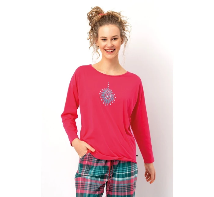 Pyžamo Key LNS 420 B25 long/r M-2XL dámské