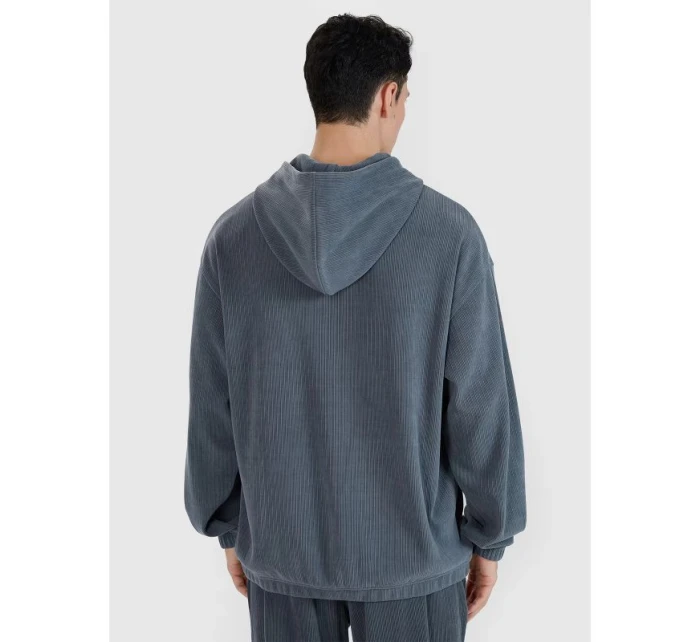 Pánská nepropínací mikina s kapucí 4F 4FRSS25TSWSM2181-22S pánská