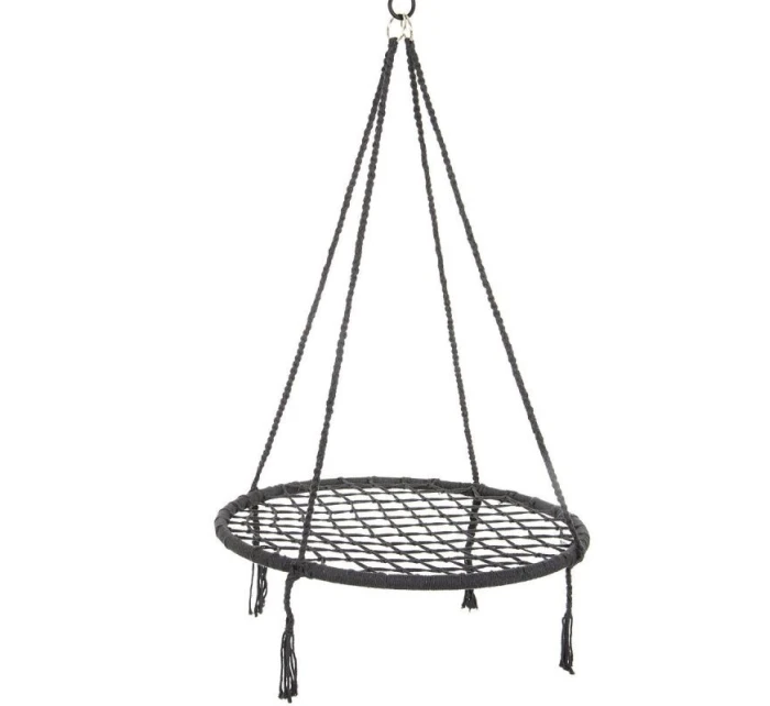 ZAHRADNÍ HOUPACÍ SÍŤ ČAPÍ HNÍZDO 80CM ŠEDÁ