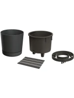 35L HOME GROWER ANTRACITOVÝ ZÍTŘEJŠÍ HRNEC S KOLEJNICÍ