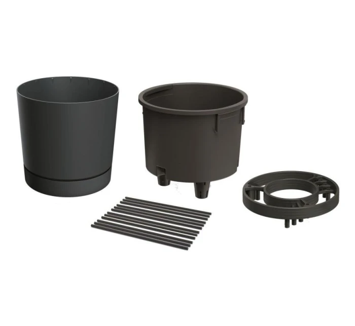 35L HOME GROWER ANTRACITOVÝ ZÍTŘEJŠÍ HRNEC S KOLEJNICÍ