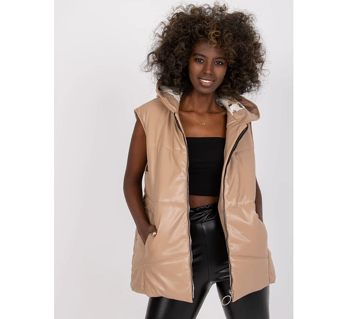 Kamizelka LK KZ model 22042534 beżowy - FPrice