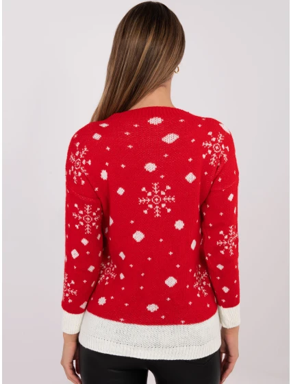 Sweter MI SW model 21800518 czerwony - FPrice Sweter MI SW model 21800518 czerwony - FPrice