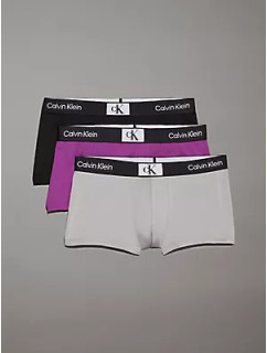 Pánské spodní prádlo LOW RISE TRUNK 3PK 000NB3532ALX5 - Calvin Klein