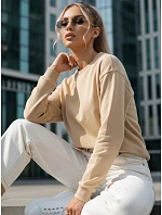 SWAN dámská mikina béžová FashionStreet BY1291