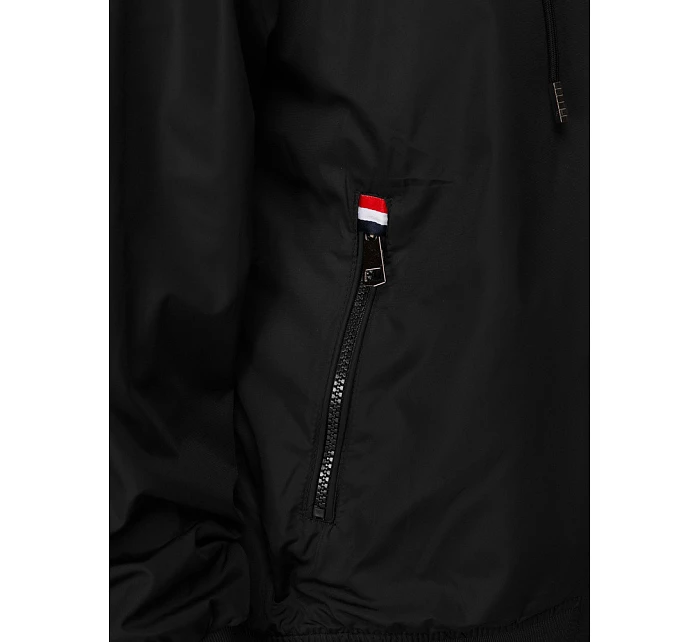 Pánská přechodná bunda oboustranná černá FashionStreet TX5135