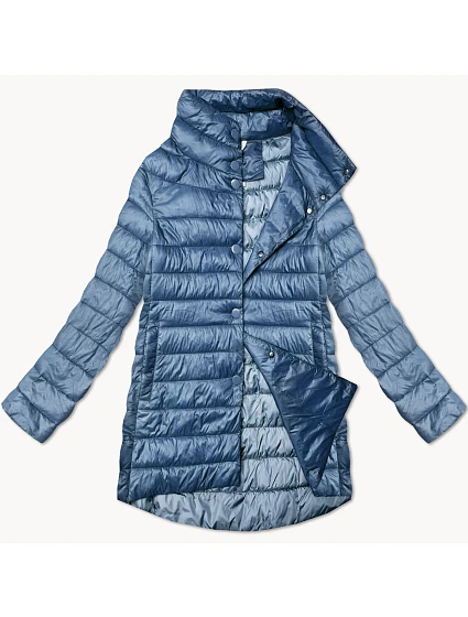 Dámská prošívaná bunda se stojáčkem Minority blue (P3-6908-30S) Dámská prošívaná bunda se stojáčkem Minority blue (P3-6908-30S)