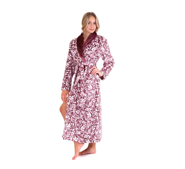 Dámský župan Flora 2556 4803 mauve wine - Vestis