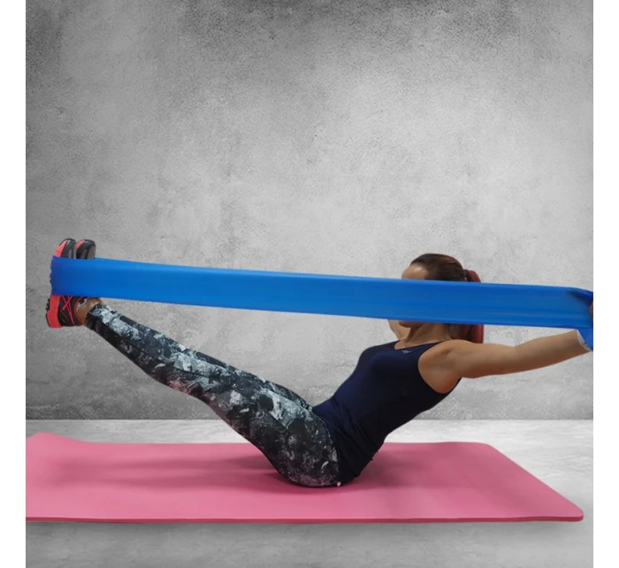 Fitness elastické LONG MEDIUM modré DK model 21155498 - PROfit