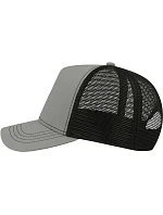Atlantis Headwear Rapper Canvas-S 5 panelová Trucker kšiltovka 33.0234 grey/black Atlantis Headwear Rapper Canvas-S 5 panelová Trucker kšiltovka 33.0234 grey/black