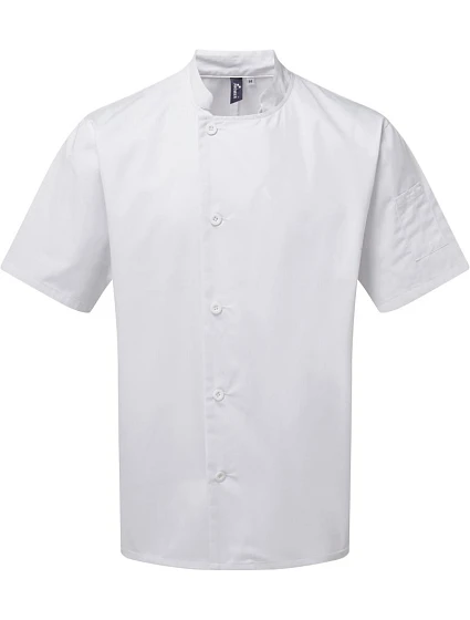 Premier PR 900 Kuchařský rondon s krátkým rukávem 39.0900 white Premier PR 900 Kuchařský rondon s krátkým rukávem 39.0900 white