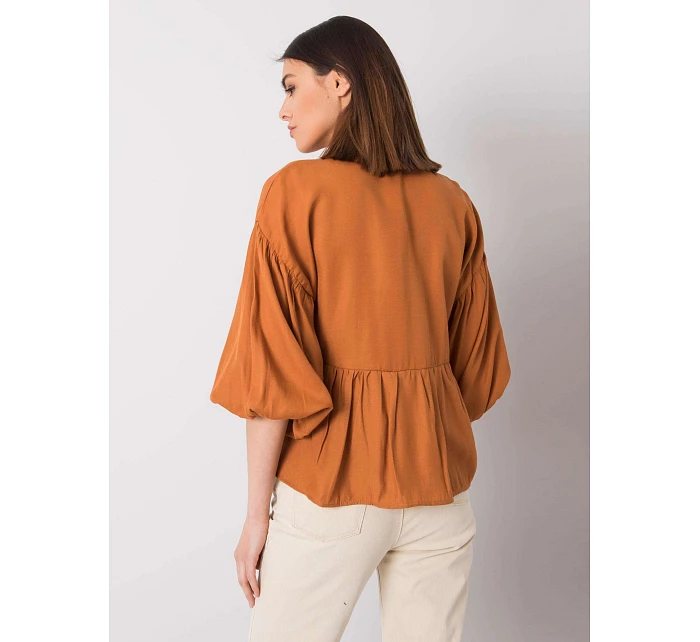 Košile 328 KS 4023.57 světle hnědá