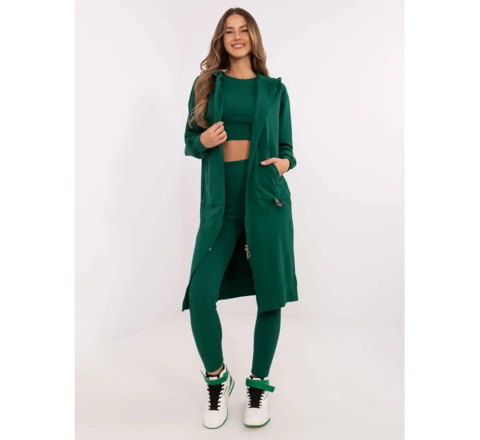 Sada EM KMPL 851.86P tmavě zelená