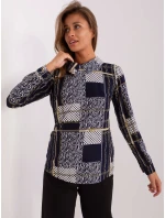 Koszula LK KS model 18848079 granatowy - FPrice Koszula LK KS model 18848079 granatowy - FPrice