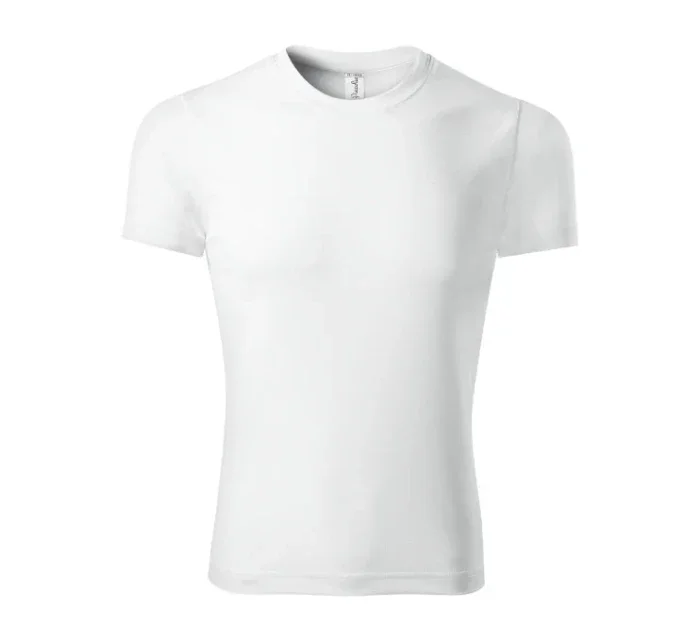 Pixel tričko unisex bílá