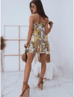 MADI ecru šaty FashionStreet EY1532 MADI ecru šaty FashionStreet EY1532