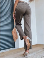 Dámské džínové kalhoty NARIN coffee FashionStreet UY1329