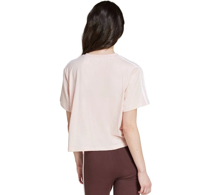 Tričko adidas Essentials 3-Stripes Single Jersey Crop Top W IY4227