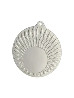 Obecná stříbrná medaile s místem pro emblém 25 mm - ocel Obecná stříbrná medaile s místem pro emblém 25 mm - ocel