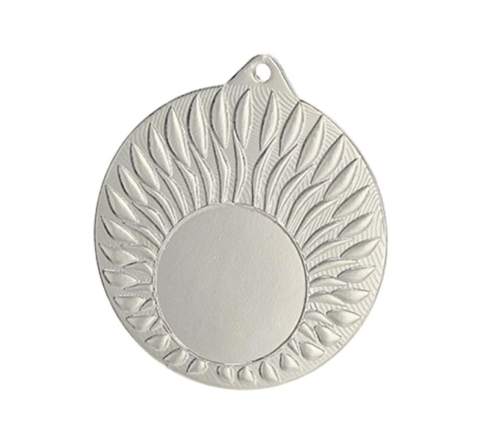 Obecná stříbrná medaile s místem pro emblém 25 mm - ocel Obecná stříbrná medaile s místem pro emblém 25 mm - ocel