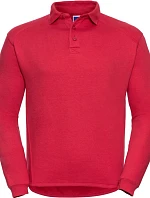 Russell Athletic 012M Pracovní mikina s límečkem 12.012M classic red