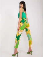 Kalhoty DHJ SP 12787D.11 světle zelená