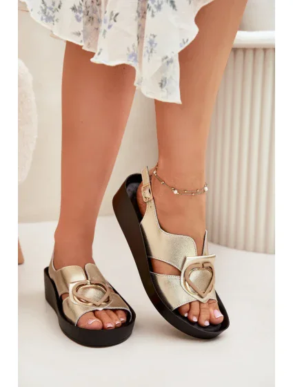 Bota na klínech model 215032 Step in style Bota na klínech model 215032 Step in style