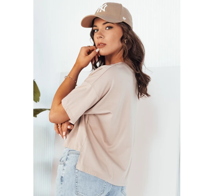 Dámská halenka béžová Dstreet model 21976242 - FashionStreet