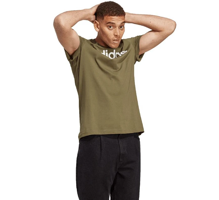 Tričko adidas Essentials Single Jersey s lineárním vyšívaným logem M IC9280 Tričko adidas Essentials Single Jersey s lineárním vyšívaným logem M IC9280