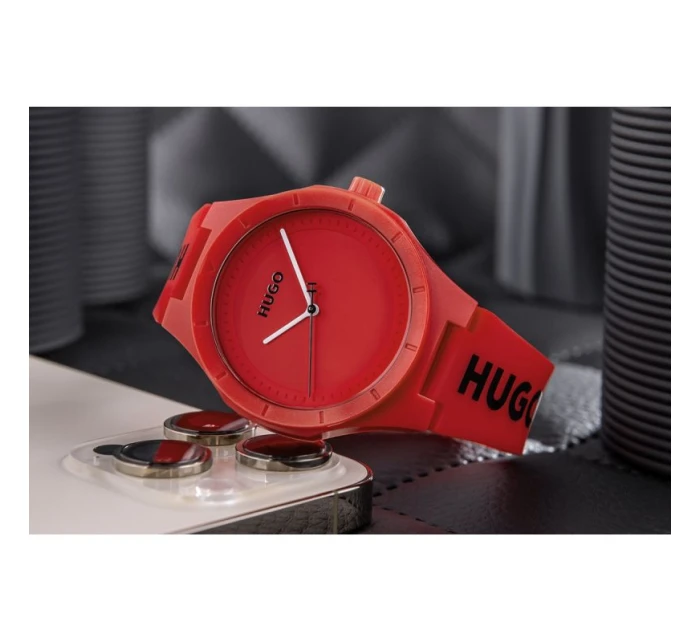 For Red + BOX Pánské hodinky model 21805925 - Hugo For Red + BOX Pánské hodinky model 21805925 - Hugo