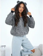 Bluza CS BL model 21920721 ciemny szary - FPrice Bluza CS BL model 21920721 ciemny szary - FPrice