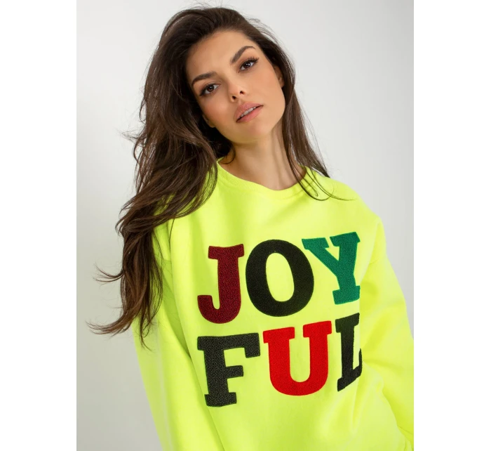 Mikina EM BL 617 5.00X fluo žlutá