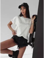 Dámské tričko 277075 ecru - Ola Voga