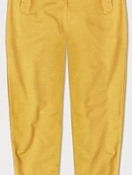 Tenké tepláky žluté (CK03-117)