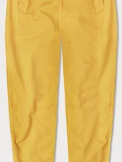 Tenké žluté teplákové kalhoty (CK03-117)