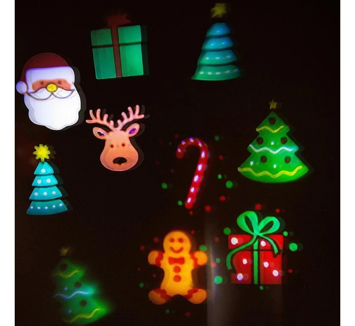 PROJEKTOR LED PROJEKTOR VYMĚNITELNÝ FILM HALLOWEEN SVÁTKY