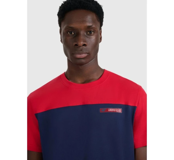 Pánské tričko s potiskem 4F 4FRAW25TTSHM3292-31S