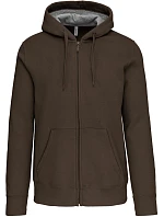 Kariban K 444 Mikina s kapucí z těžké bavlny 20.K444 dark khaki Kariban K 444 Mikina s kapucí z těžké bavlny 20.K444 dark khaki