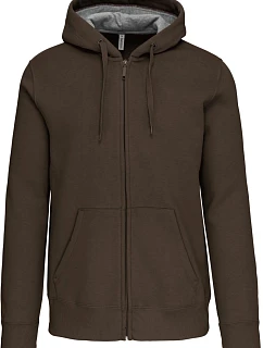 K 444 Mikina s kapucí z těžké bavlny model 22509273 dark khaki - Kariban