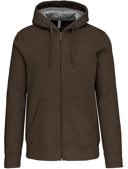 Kariban K 444 Mikina s kapucí z těžké bavlny 20.K444 dark khaki Kariban K 444 Mikina s kapucí z těžké bavlny 20.K444 dark khaki