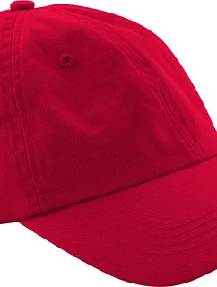 Beechfield B 653 6 panelová nízkoprofilová kšiltovka 53.0653 classic red