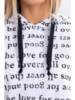 Sada s potiskem bílá